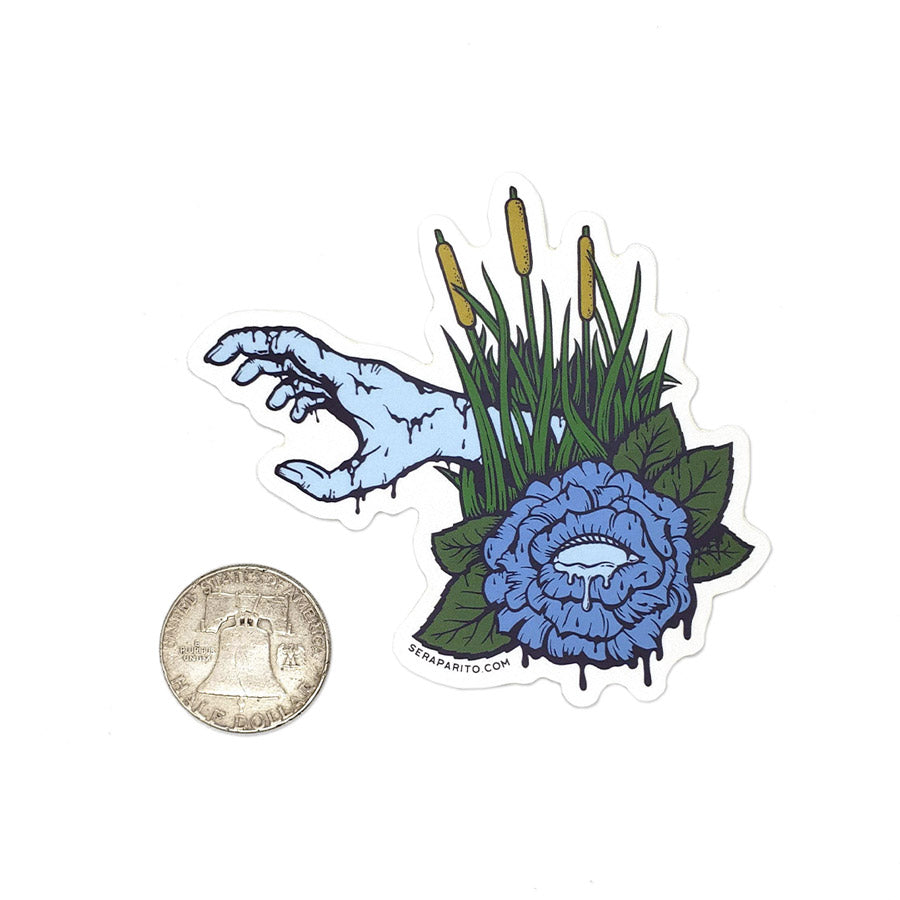 Weeping Rose Sticker