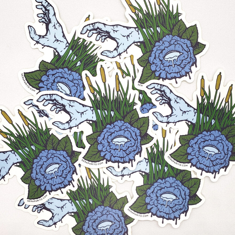 Weeping Rose Sticker