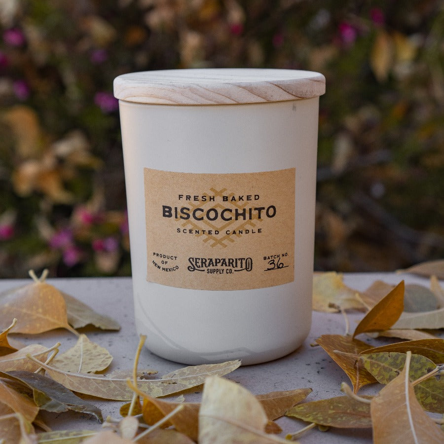Biscochito candle New Mexico cookie biscochito scented candle