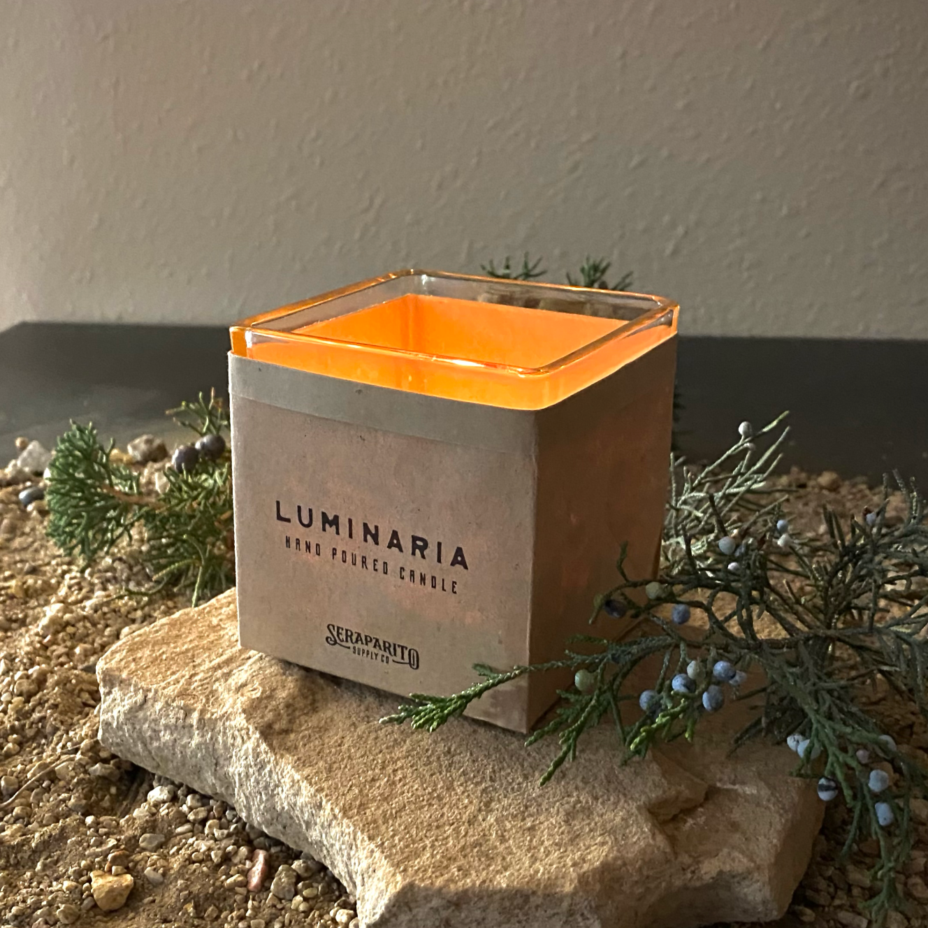 New Mexico gift Luminaria Candle Farolito candle southwest candle gift