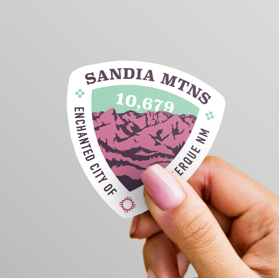 Sandia Mountains Sticker
