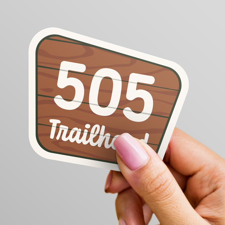 505 Off Sticker Trailhead 505 Sticker – Seraparito Supply Co.